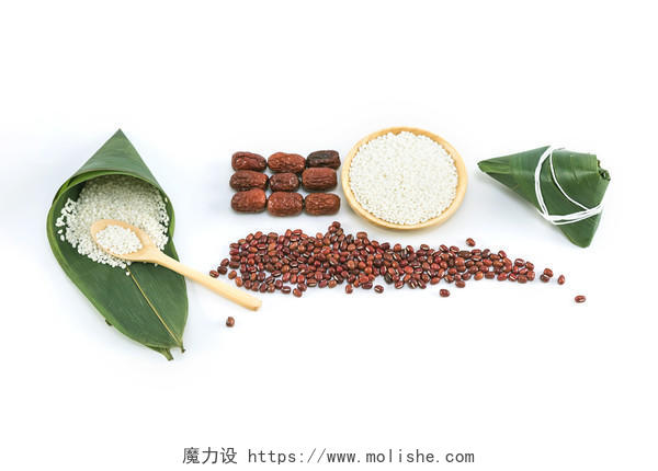 端午节五谷杂粮包粽子食材图片